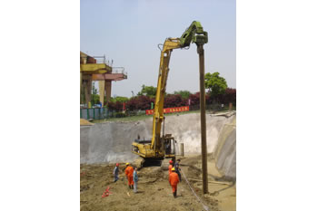 V-450A Excavator Mounted Vibratory Hammer
